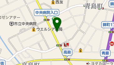 静岡トヨタ自動車富士店の地図画像