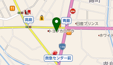 トヨタカローラ静岡富士マイカーセンターの地図画像