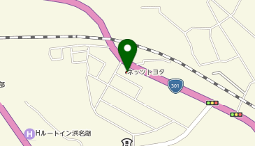 ネッツトヨタ静浜湖西鷲津店の地図画像