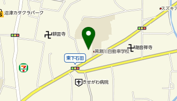 トヨタカローラ静岡沼津店の地図画像