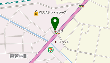 静岡トヨタ自動車森田店の地図画像