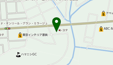 静岡トヨタ自動車志都呂東店の地図画像