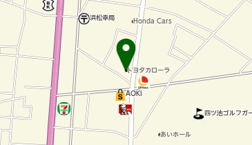 トヨタユナイテッド静岡浜松幸店の地図画像