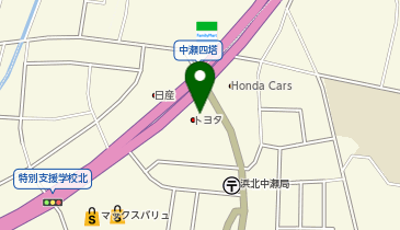 静岡トヨタ自動車浜北インター店の地図画像