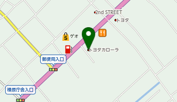 トヨタユナイテッド静岡静波東店の地図画像