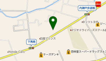 静岡トヨタ自動車藤枝店の地図画像