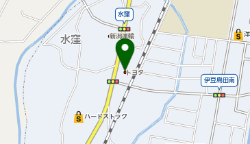 静岡トヨタ自動車裾野店の地図画像