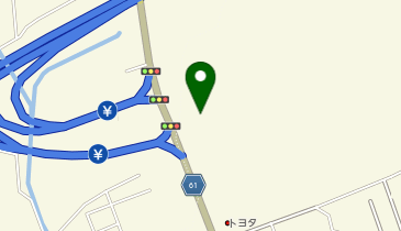 トヨタユーゼックGR Garage袋井の地図画像