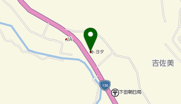 静岡トヨタ自動車下田店の地図画像