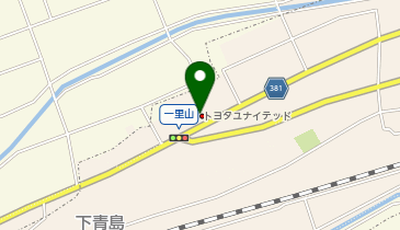 静岡トヨタ自動車藤枝東店の地図画像