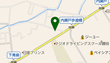 静岡日産藤枝カープラザの地図画像