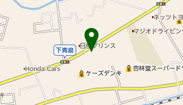 日産プリンス静岡藤枝中古車センターの地図画像