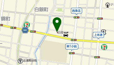 静岡日産西条店の地図画像