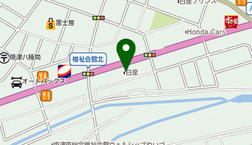 静岡日産焼津インター店の地図画像