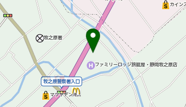 静岡日産細江店の地図画像