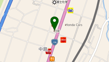 静岡日産大仁店の地図画像