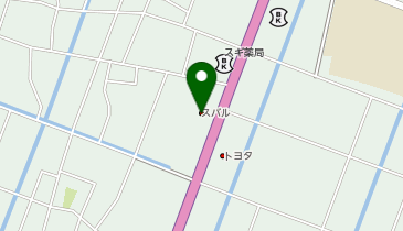 静岡スバル自動車カースポット浜松の地図画像