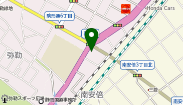 静岡スバル自動車静岡店の地図画像