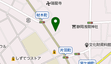 静岡ダイハツ販売片羽店の地図画像