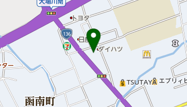 ダイハツ沼津販売函南店の地図画像