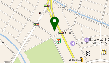 ダイハツ沼津販売富士店の地図画像