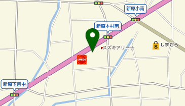 スズキ自販浜松U&rsquo;s STATION浜北の地図画像