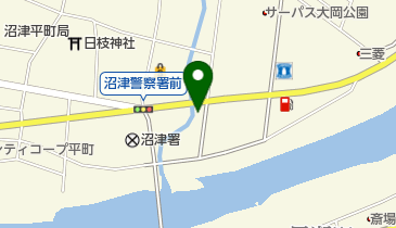 スズキアリーナ沼津大岡の地図画像