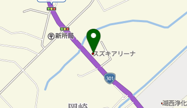 スズキアリーナ湖西の地図画像