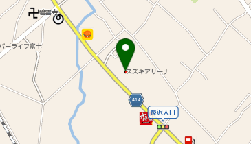 スズキアリーナ富士たかおかの地図画像