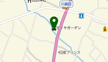 タイヤガーデン御殿場の地図画像