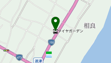 タイヤガーデンさがらの地図画像