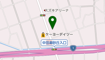 タイヤガーデン浜松の地図画像