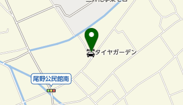 タイヤガーデン浜北の地図画像