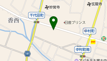 グランドスラム富士の地図画像