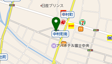 タイヤガーデン富士インターの地図画像