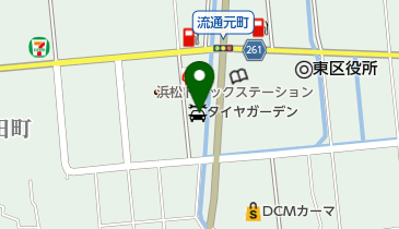 タイヤガーデン浜松インターの地図画像