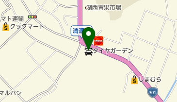 タイヤガーデン浜名の地図画像