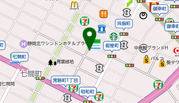 銀だこハイボール酒場静岡両替町店の地図画像