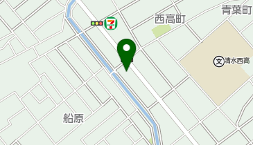 銀だこ清水西高町ドライブイン店の地図画像