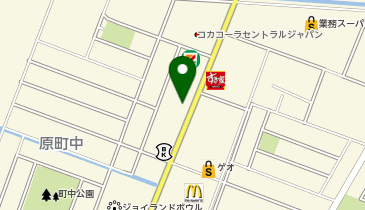 天丼てんや沼津原店の地図画像