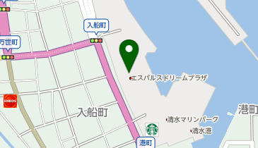 ウェンディーズファーストキッチン清水エスパルスドリームプラザ店の地図画像