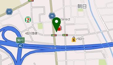 マクドナルド菊川店の地図画像