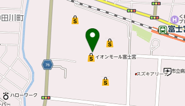 サイゼリヤイオンモール富士宮店の地図画像