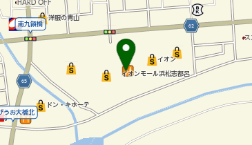 牛角焼肉食堂イオンモール浜松志都呂店の地図画像