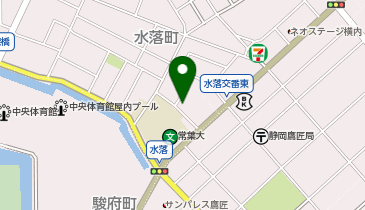 焼きたてのかるび静岡水落店の地図画像