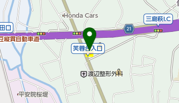 デニーズ三島北店の地図画像