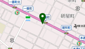 デニーズ静岡二番町店の地図画像