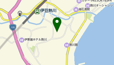 Tabist伊豆熱川温泉ホテル玉龍の地図画像