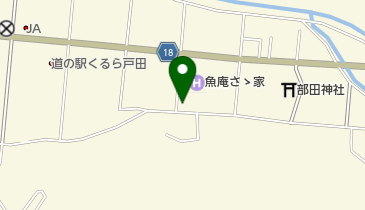 ペンションかも川の地図画像