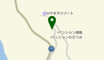 ふくおかペンションの地図画像